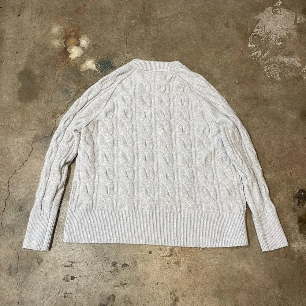 Aerie Unreal Cable Knit Sweater